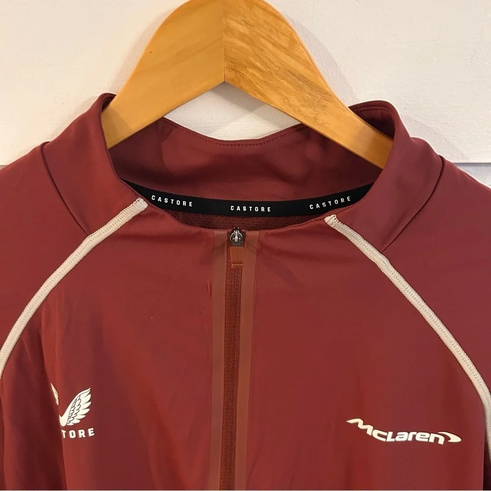 Unisex McLaren Long Sleeve Performance Midlayer Top 2XL